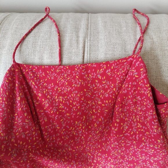 Gap Raspberry Spaghetti Strap Dress - Picture 5 of 8
